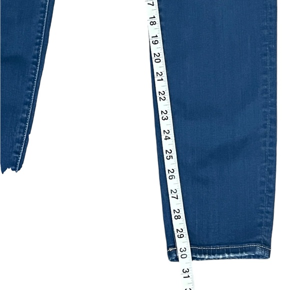 American Eagle Women’s Super Stretch Mid Rise Jegging Denim Jean 10 Long Y2K - Picture 9 of 11